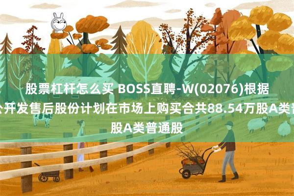 股票杠杆怎么买 BOSS直聘-W(02076)根据首次公开发