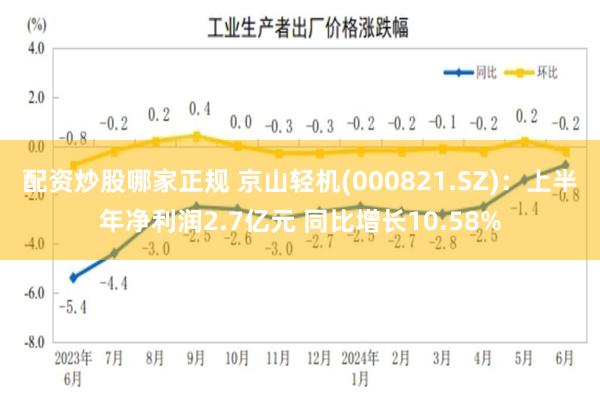 配资炒股哪家正规 京山轻机(000821.SZ)：上半年净利