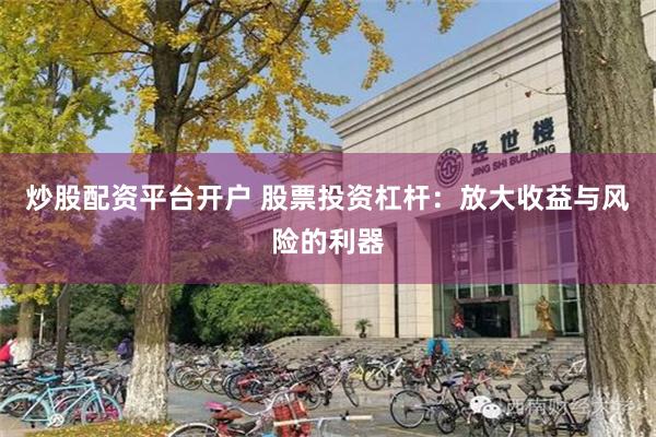 炒股配资平台开户 股票投资杠杆：放大收益与风险的利器