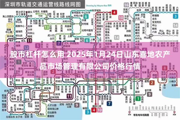 股市杠杆怎么用 2025年1月24日山东喜地农产品市场管理有