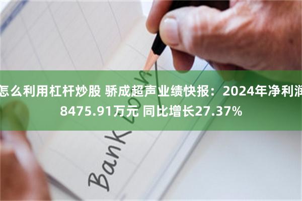 怎么利用杠杆炒股 骄成超声业绩快报：2024年净利润8475